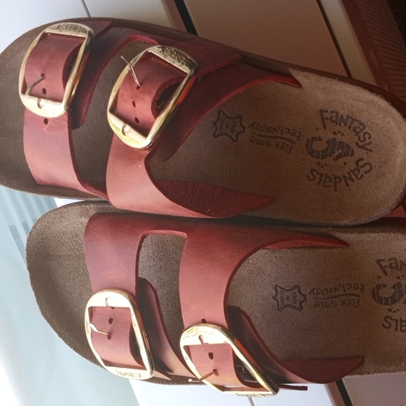 Fantasy sandals red  size 6 - Picture 7 of 7